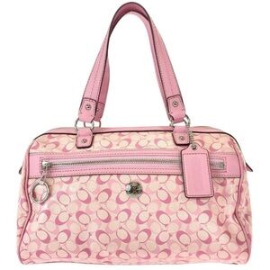 Coach Light Pink Signature Bag